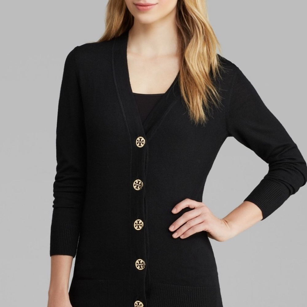 💛🖤 NWT Tory Burch Simone Cardigan 🖤💛
